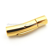 BX114 Wholesale jewelry finding gold Steel magnetic clasp lock for rope bracelets necklace